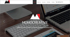 Desktop Screenshot of monocreative.co.th